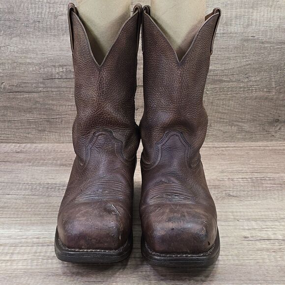 Durango Wellington Farm Ranch Men's Sz 11.5 Brown Composite Toe Work Boots DB005 - Picture 2 of 12